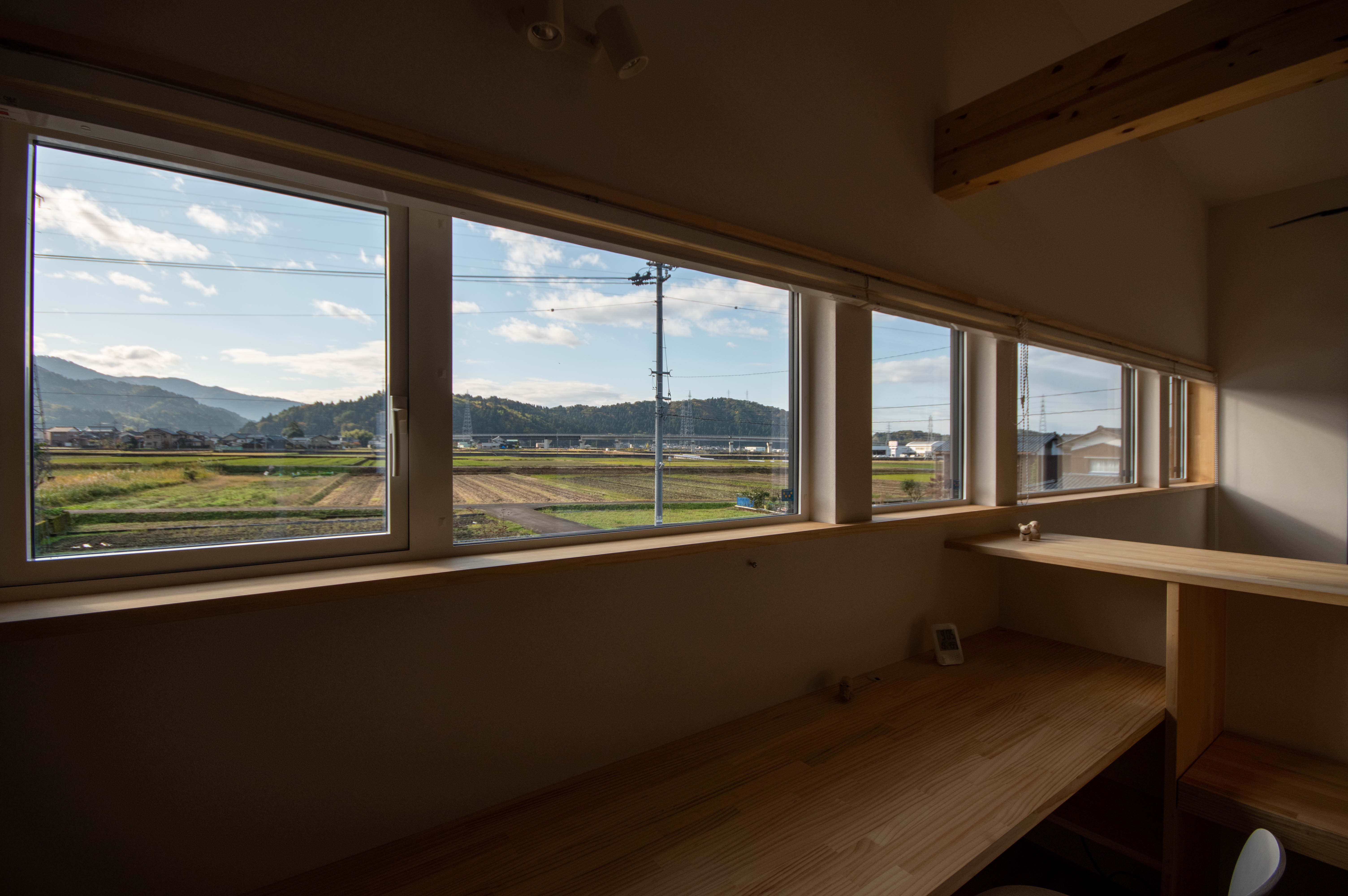 パノラマウィンドウの内観