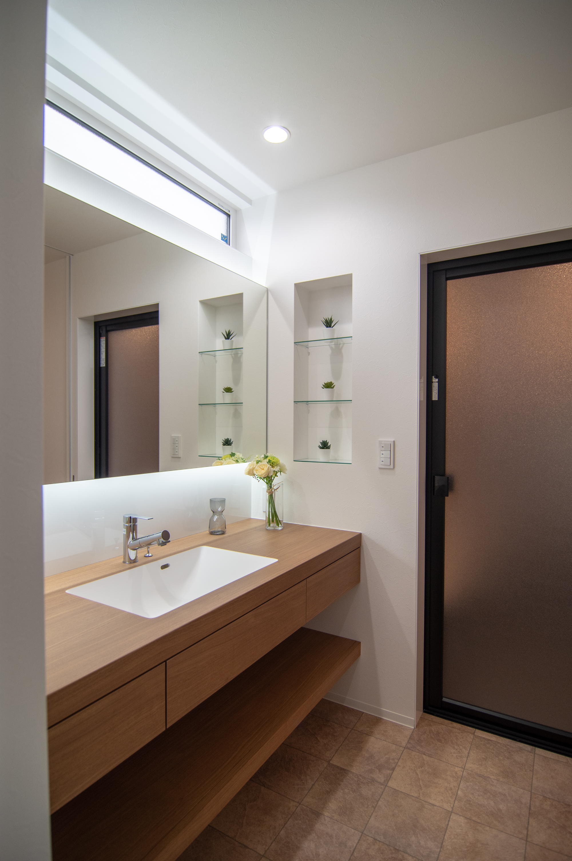 造作洗面カウンター　事例2