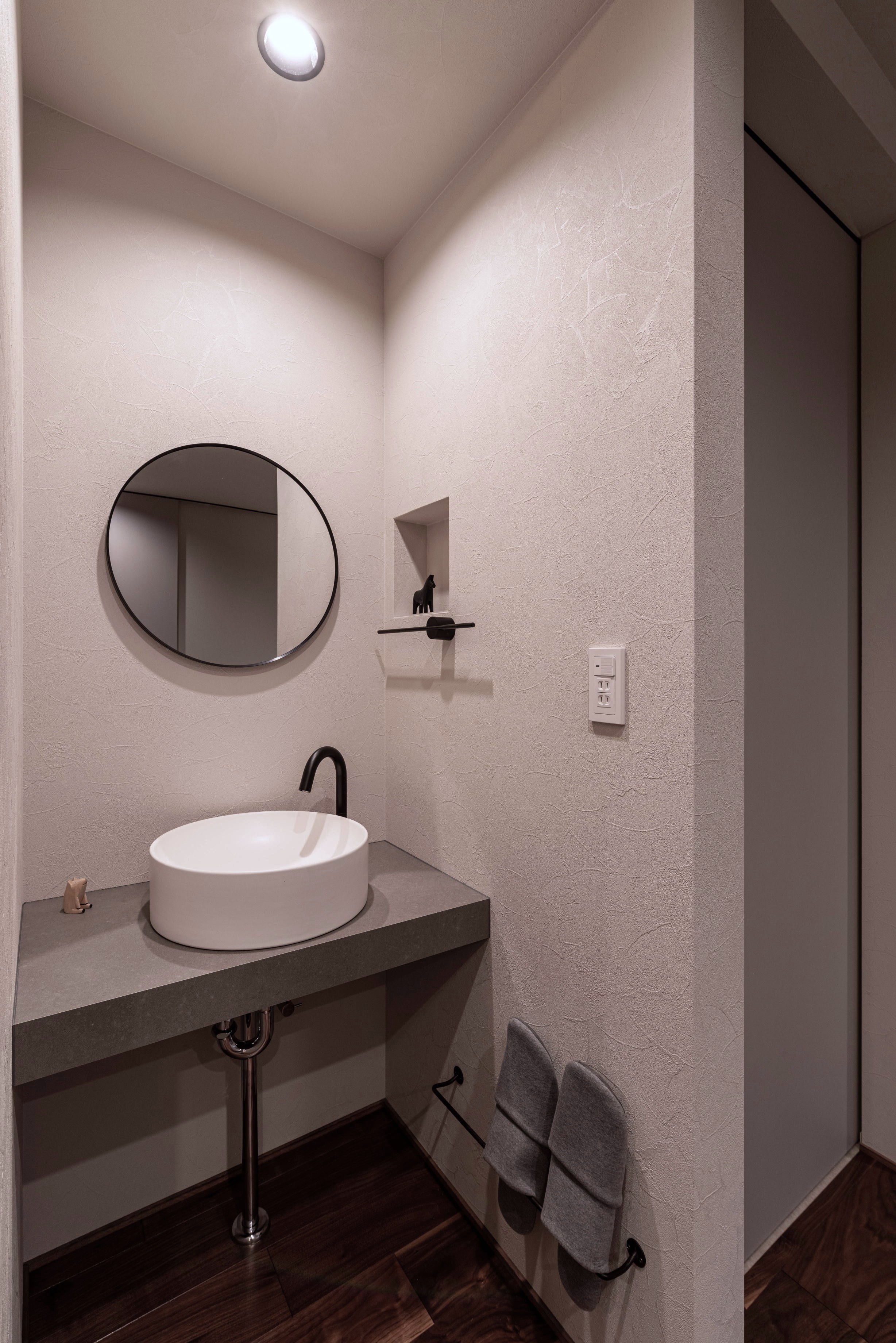 ホテルライクな洗面-6