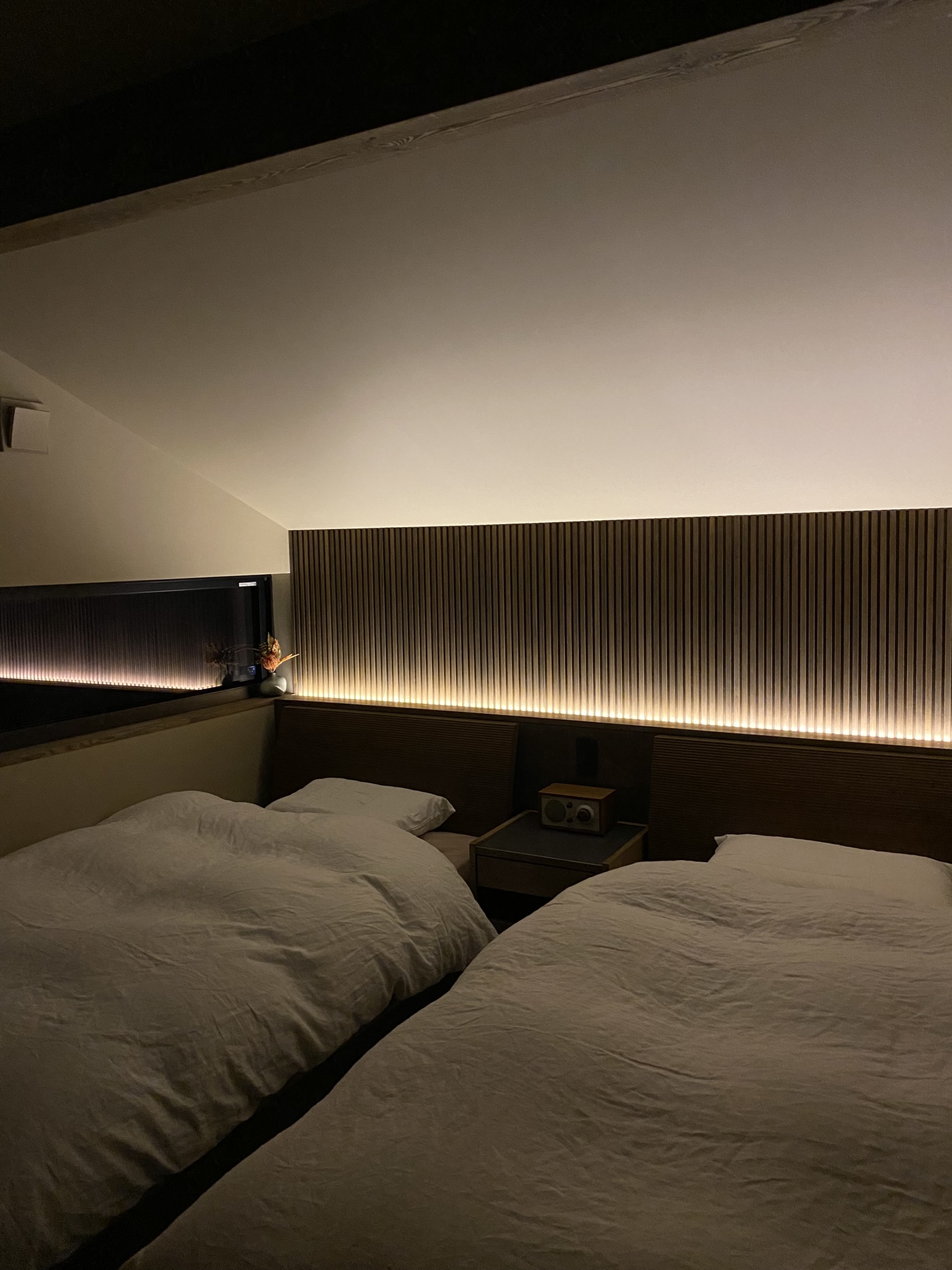 モデルルーム　寝室