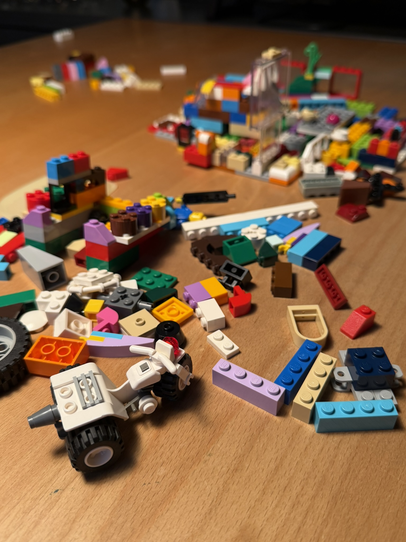 自宅で孫たちと遊んだレゴブロックの時間