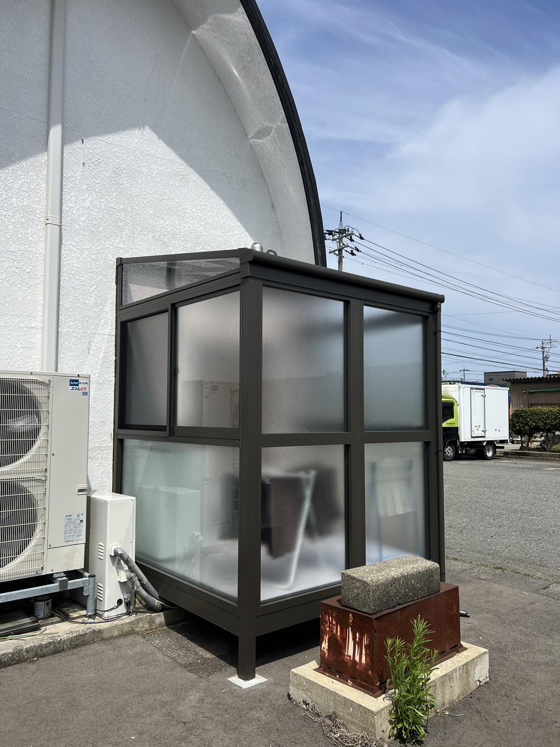 美容室の物干しサンルーム
